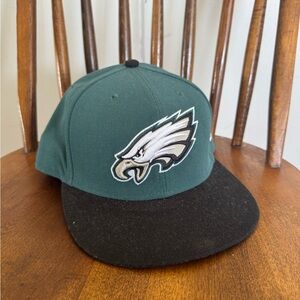 Philadelphia Eagles Fitted Hat New Era Size 7.5